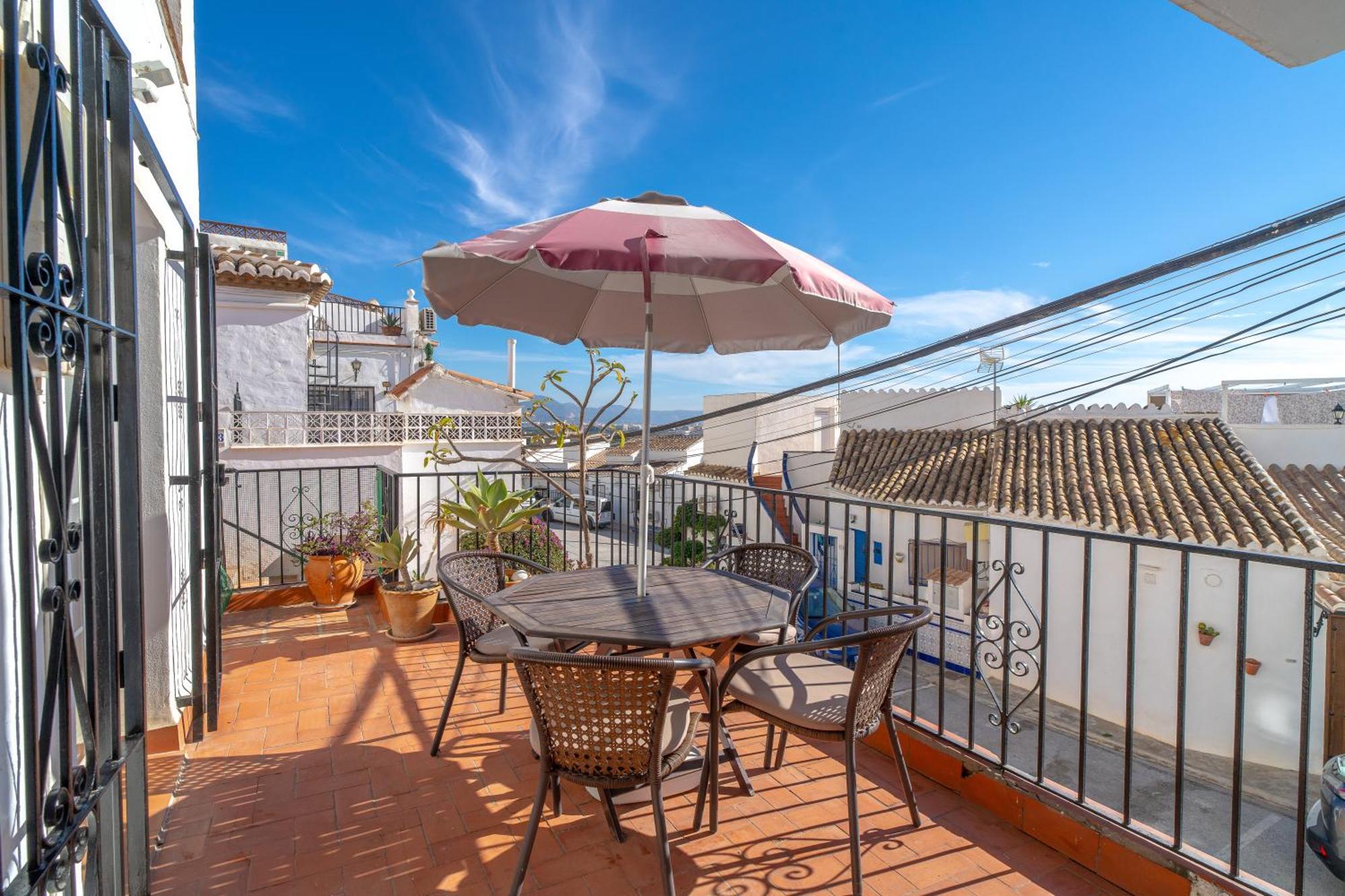 Villa Caritas Punta Lara Casasol Nerja Buitenkant foto
